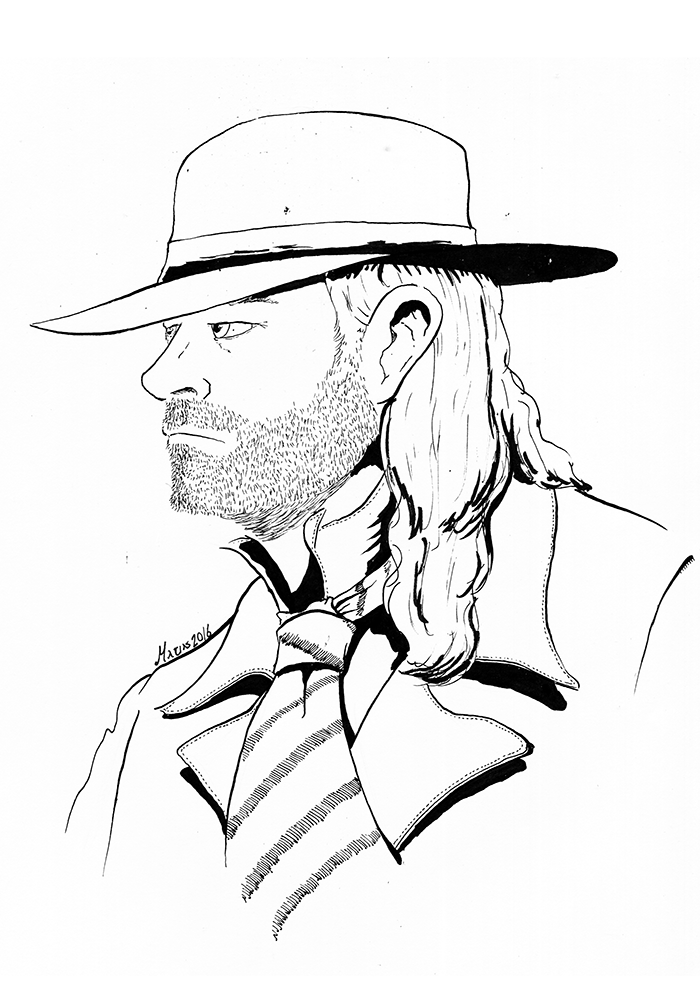 The undertaker bw â