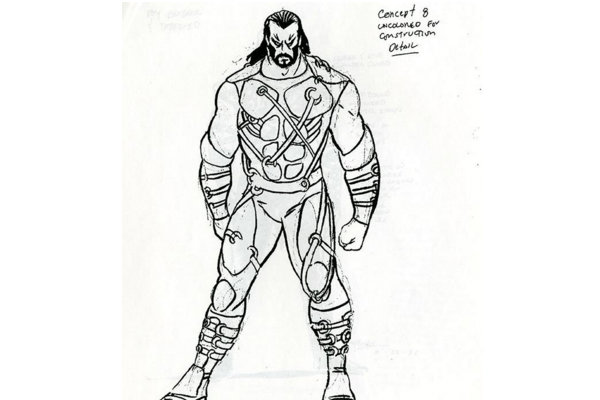 Rare wwe concept designs for the undertaker â page