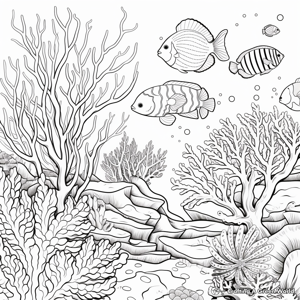 Ocean coloring pages