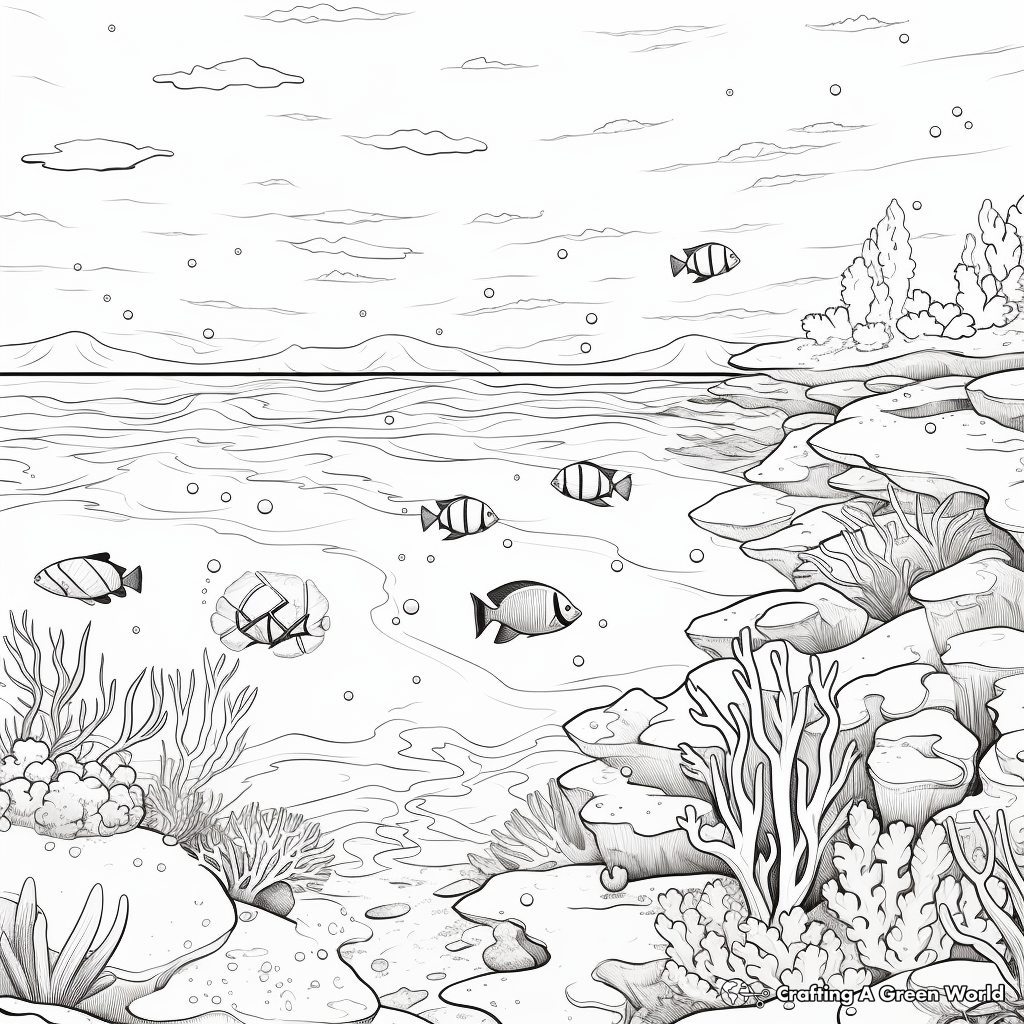 Marine coloring pages