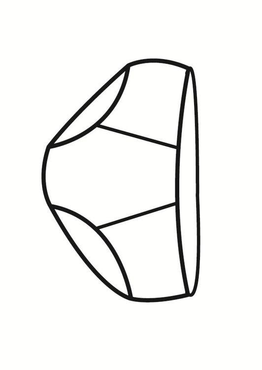 Coloring page underpants