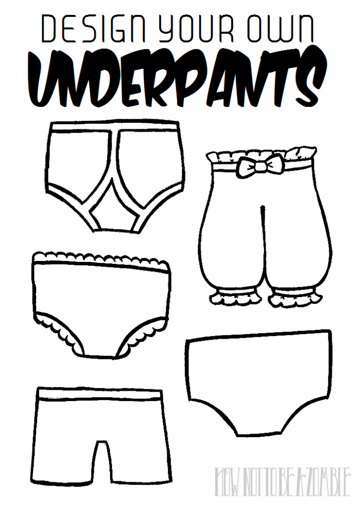 Diy storytime â underpants stratford library association