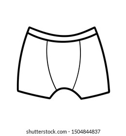 White muay thai shorts thai boxing stock vector royalty free