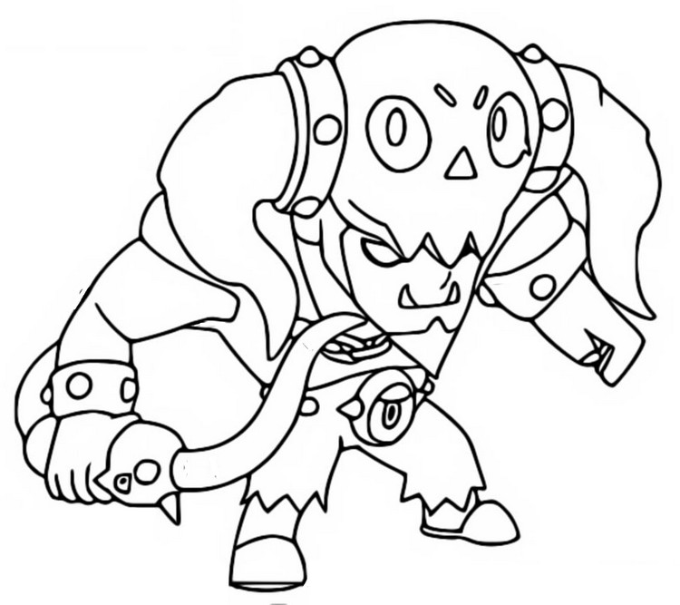 Coloring page brawl