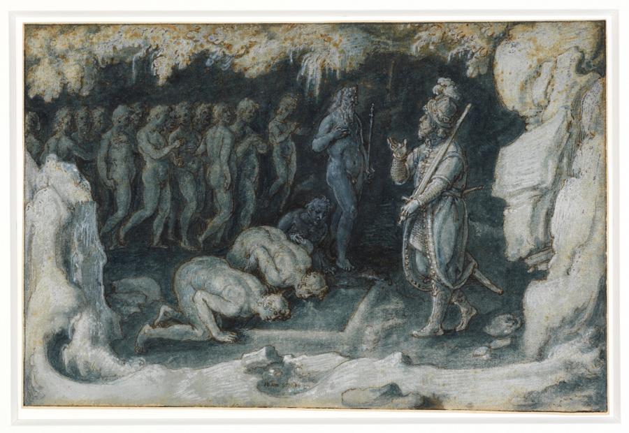 Ulysses at the entrance of hades the underworld odyssey book xi