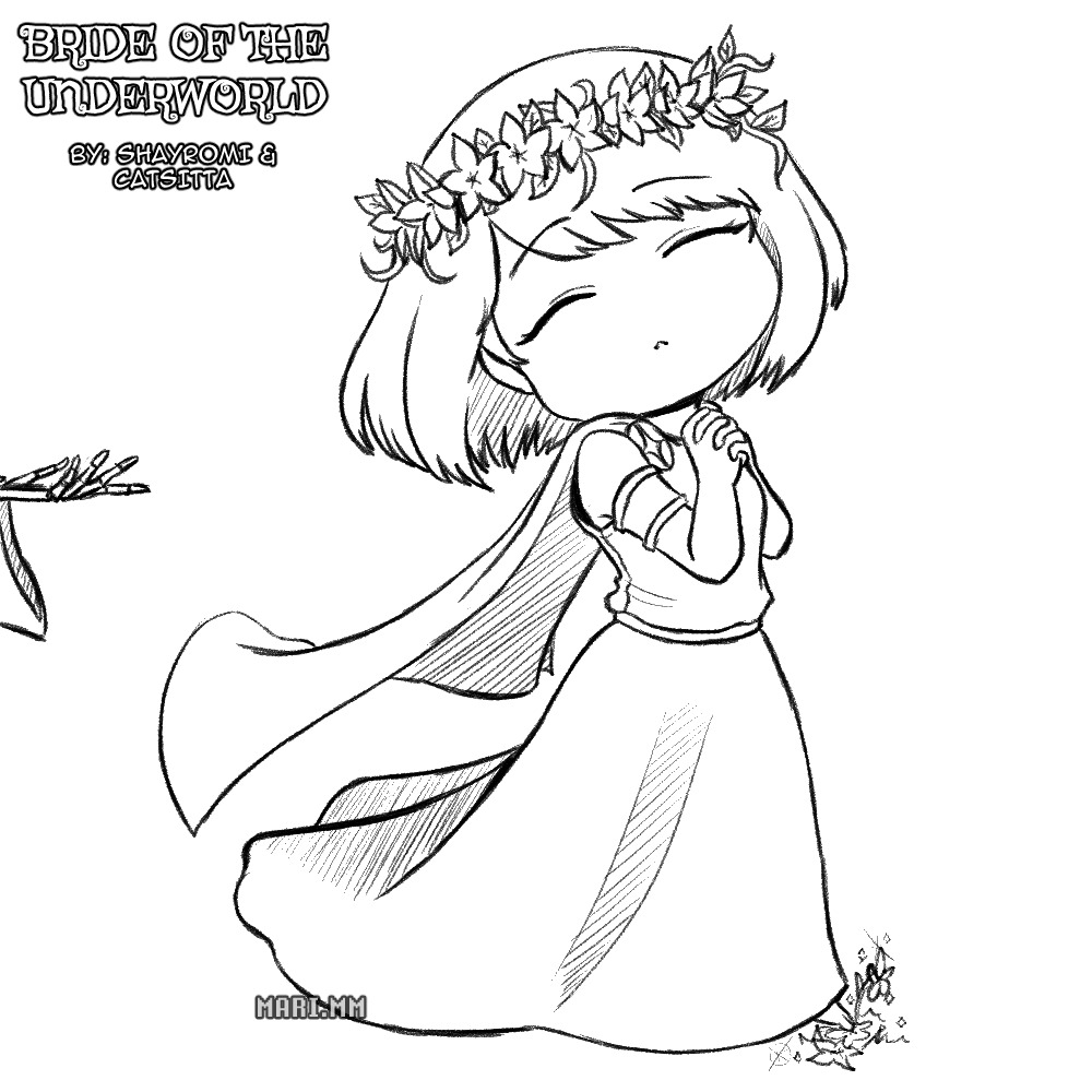 Gilt petals â bride of the underworld by shayromi and