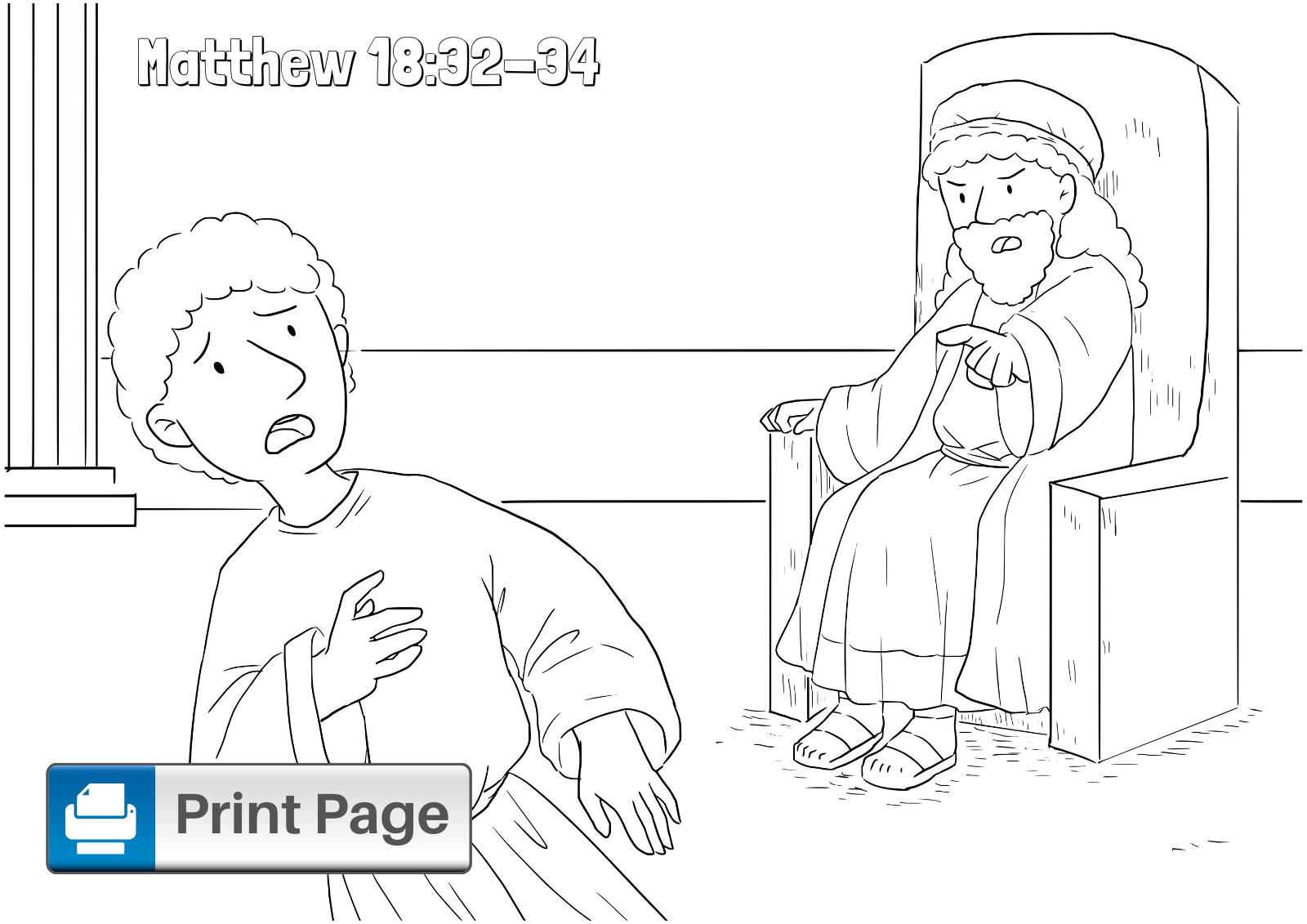 Free fiveness in the bible coloring pages for kids â connectus