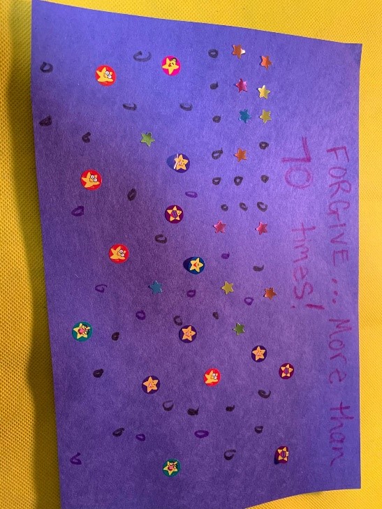 Bible crafts about forgiveness and mercy