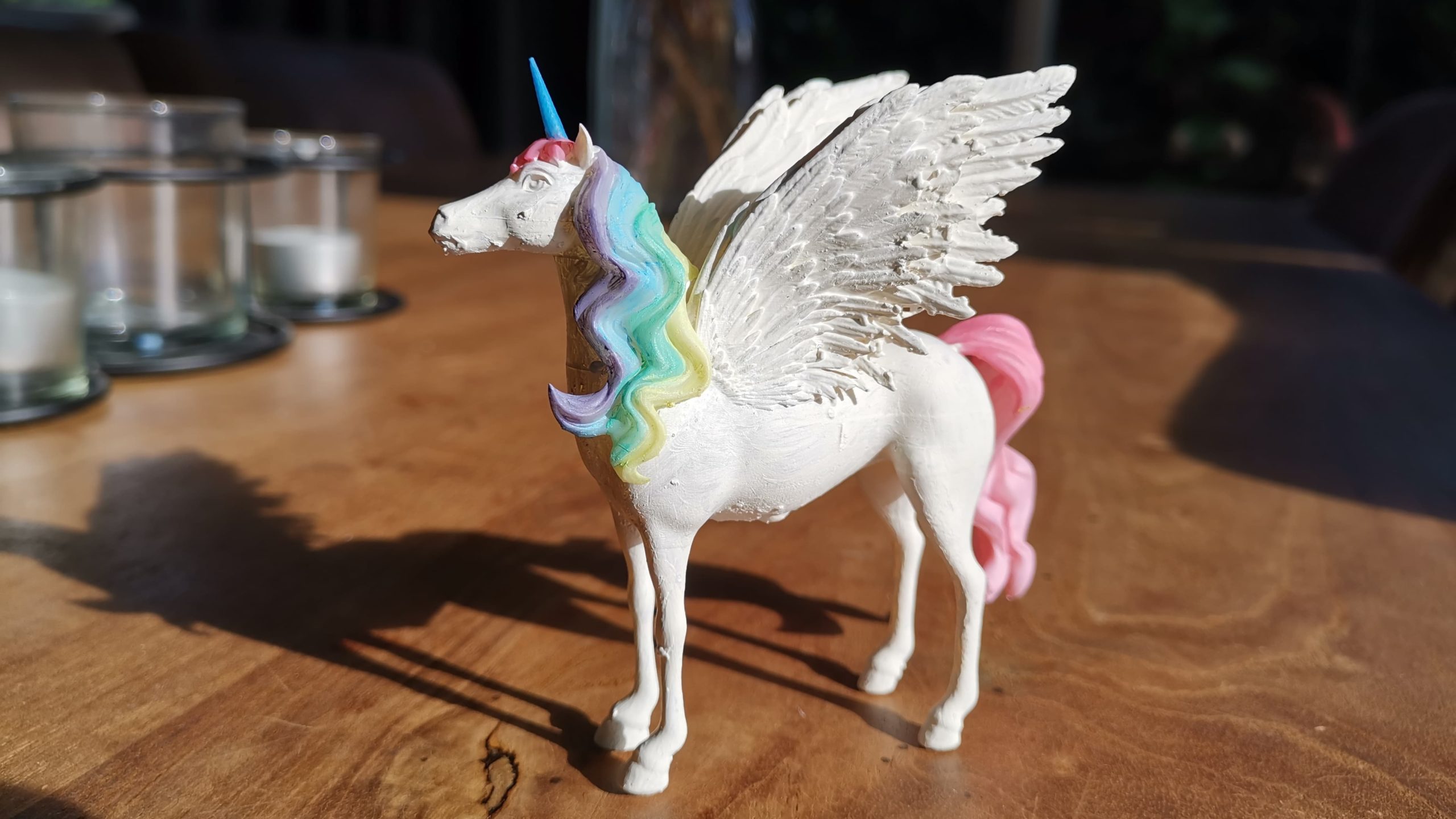 D printed unicorn mythical models to d print