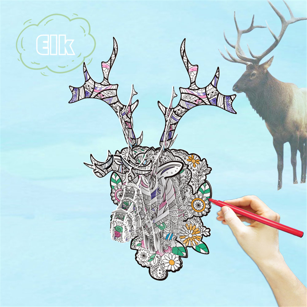 Wholesale fun excitement colour in activity for little crafter color your own unicorn d puzzle â gp manufacturer and supplier nosto