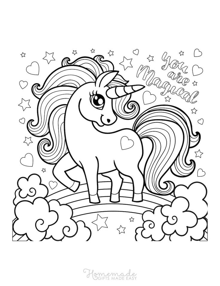 Magical unicorn coloring pages for kids adults unicorn coloring pages detailed coloring pages coloring pages