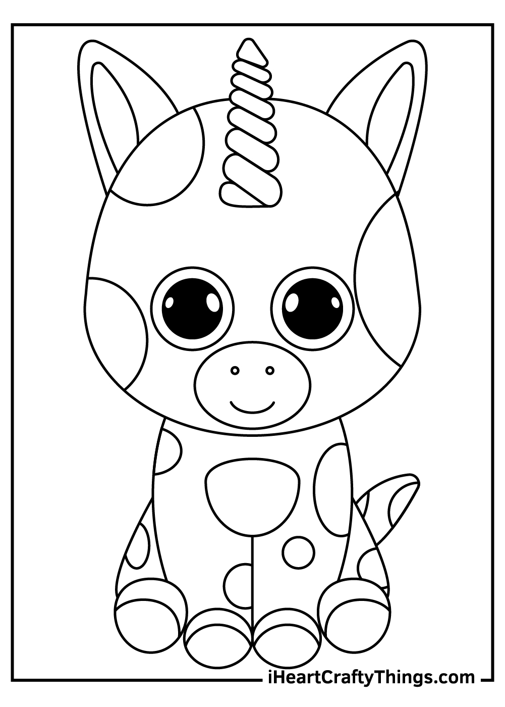 Beanie boos coloring pages free printables