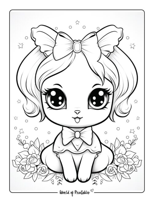 Bunny coloring pages