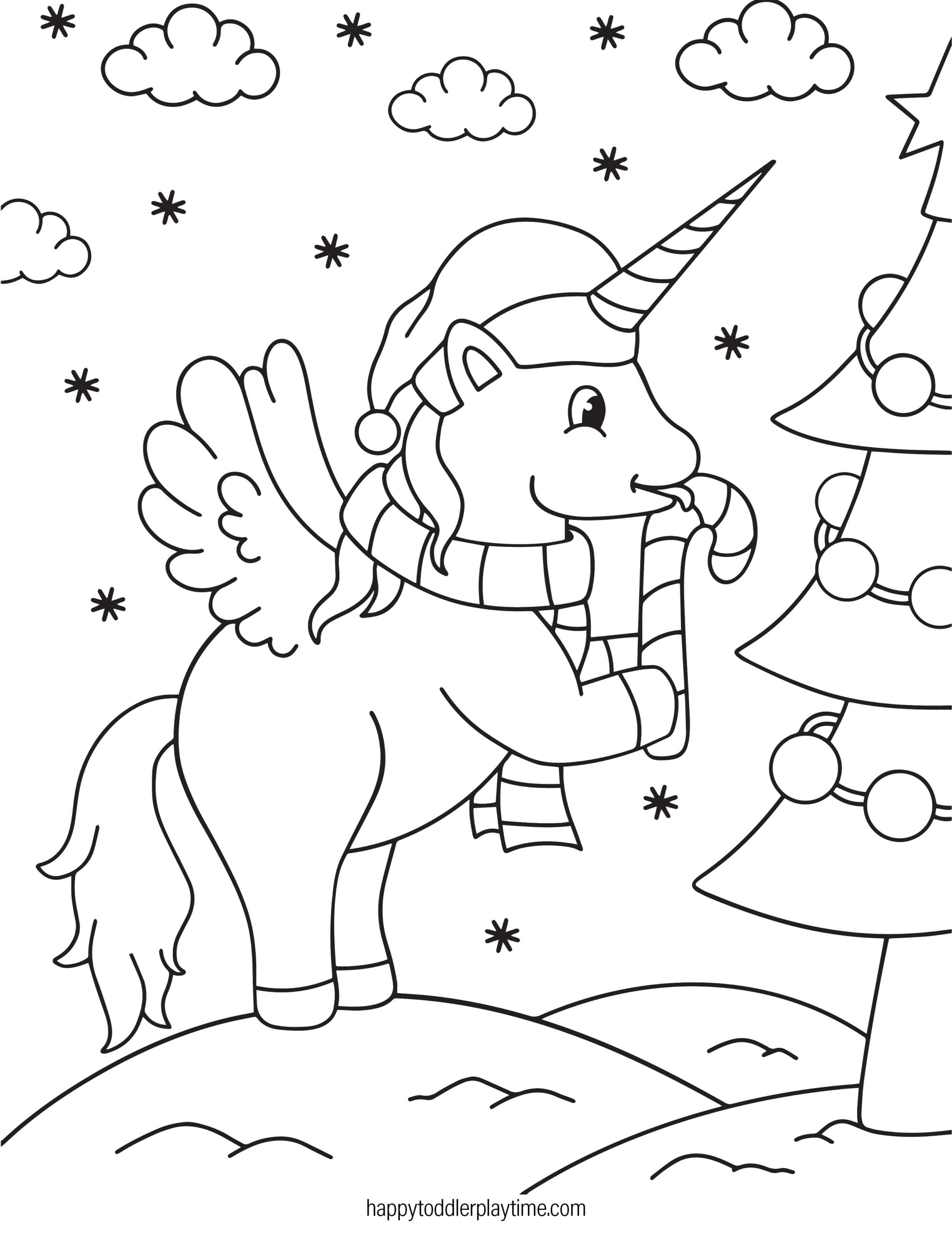 Free printable christmas coloring pages unleash the joy of colors