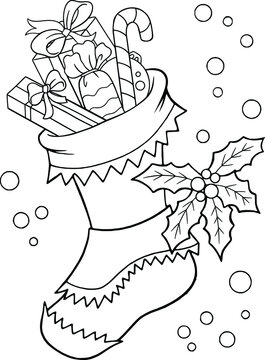 Christmas coloring page images â browse photos vectors and video