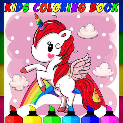Unicorn coloring book