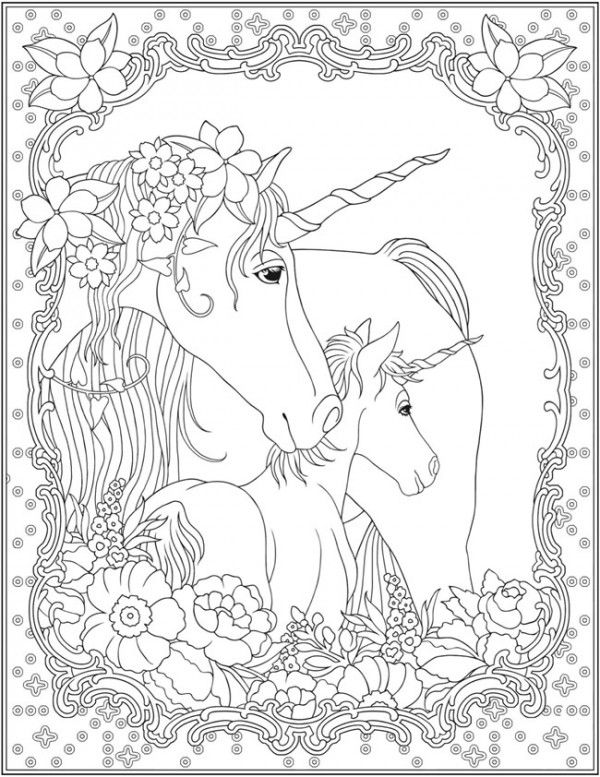 Six unicorn coloring pages unicorn coloring pages horse coloring pages adult coloring pages