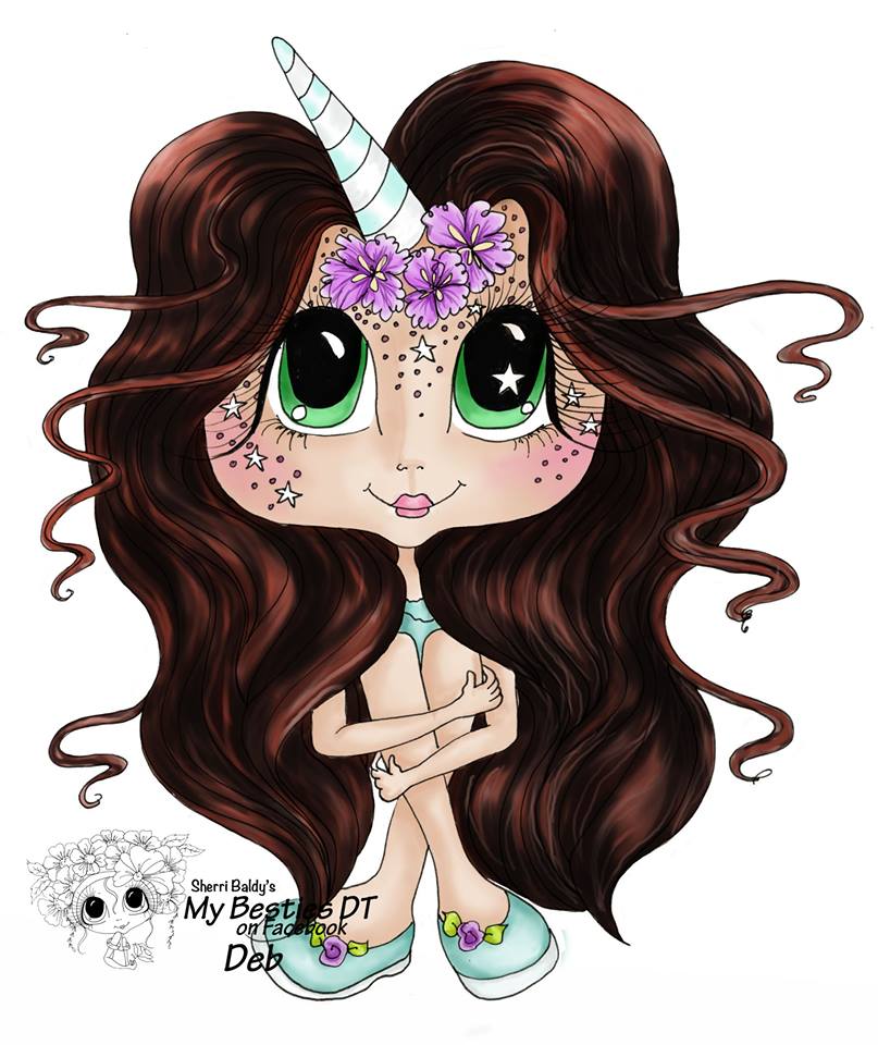 Instant download my besties my besties coloring pages enchanted magical unicorn tm img dolls digi stamp