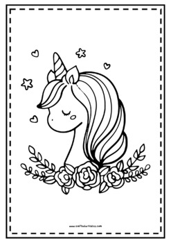 Unicorn coloring pages unicorn coloring printable unicorn birthday party