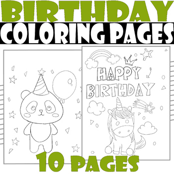 Happy birthday coloring pages happy birthday coloring pages activities