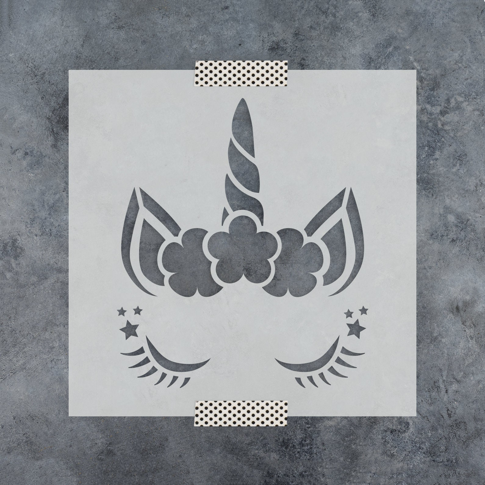 Unicorn head stencil unicorn stencil unicorn stencils for painting unicorn horn stencil unicorn head stencils