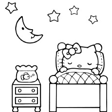 Top free printable hello kitty coloring pages online