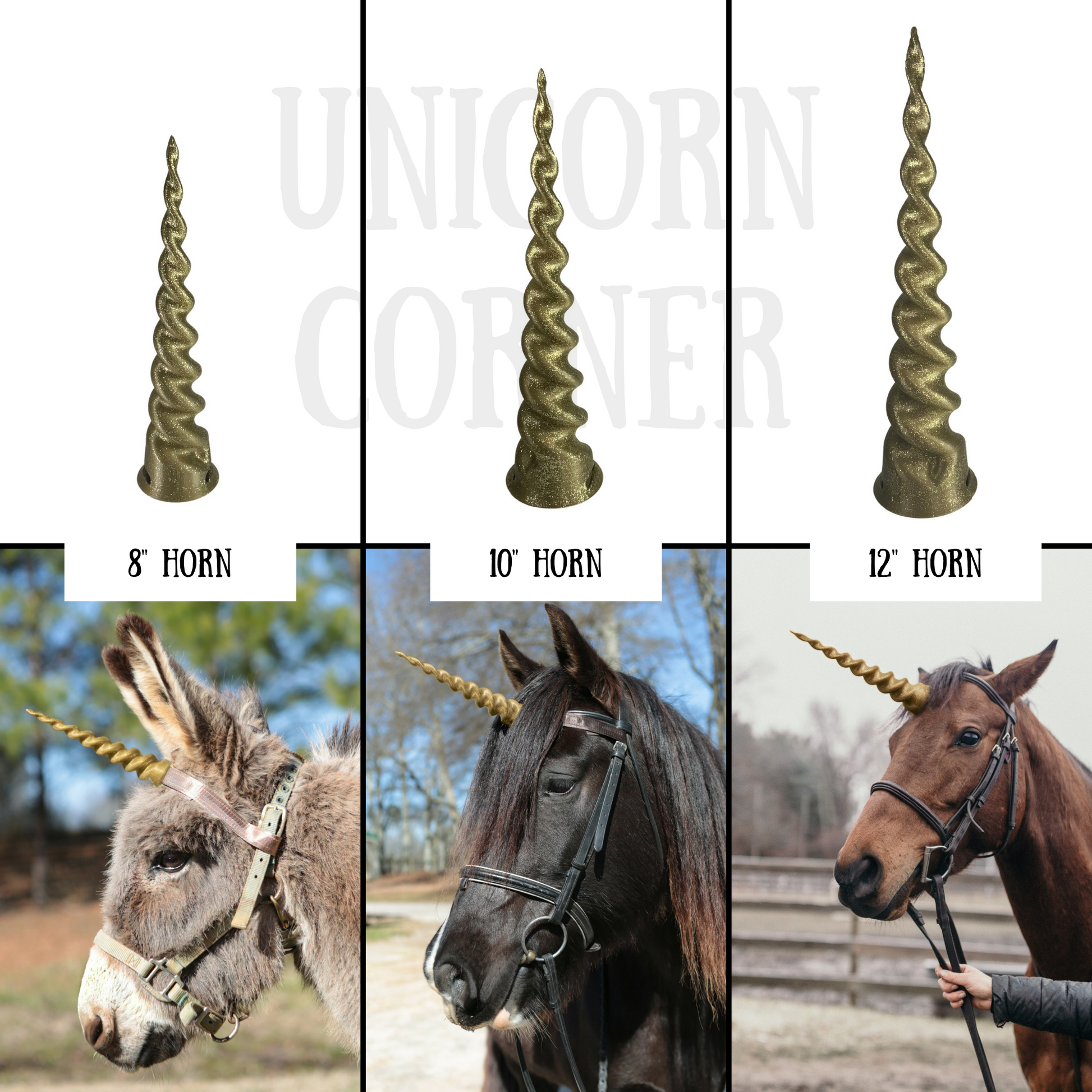Unicorn horn for horses and ponies â unicorn corner