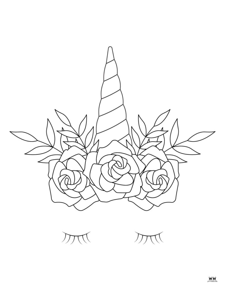 Unicorn coloring pages