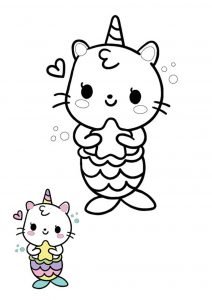 Unicorn coloring pages