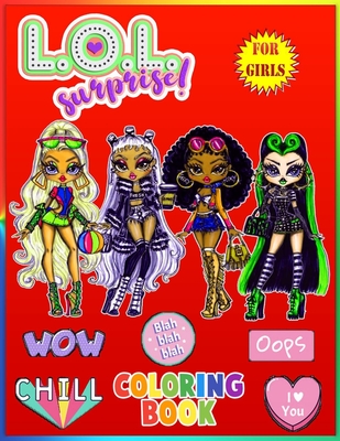 Lol surprise coloring book a new great lol surprise coloring book for those who love independent queen boss queen dusk dawn showbaby unicorn pharaoh babe dolss omg plenty of fantastic designs