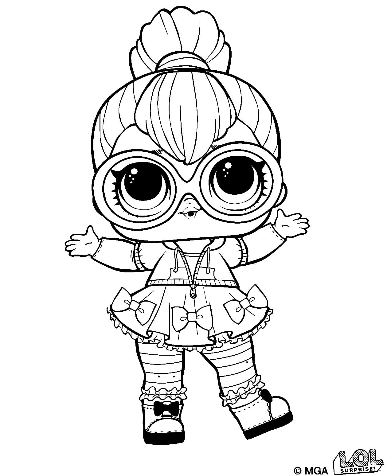 Lol suprise dolls coloring pages