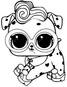 Free printable lol dolls coloring pages