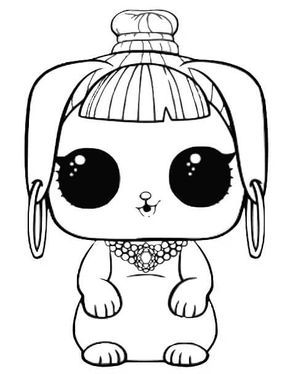 Lol pets coloring book free printable bunny wishes unicorn coloring pages cool coloring pages lol dolls