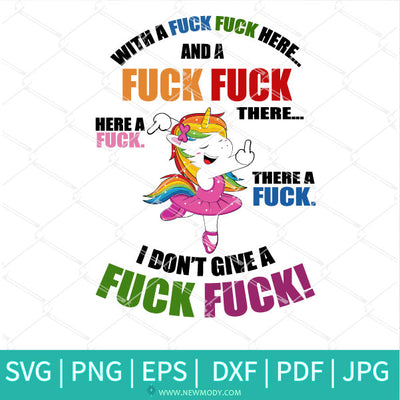 Funny unicorn svg