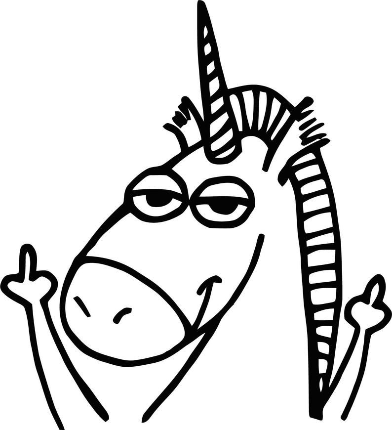 Unicorn svg digital download