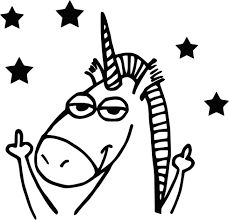 Image result for unicorn middle finger unicorn stencil unicorn images silhouette stencil