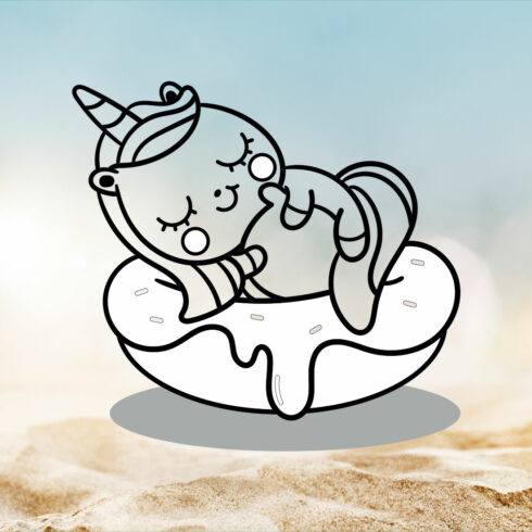 Magical unicorn coloring pages for kids adults vol