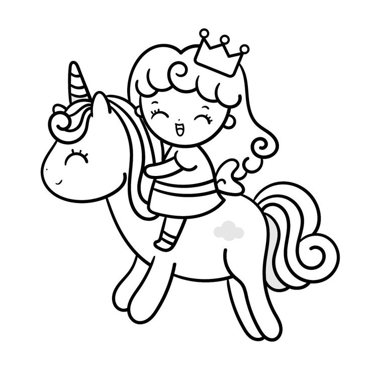 The cutest princess coloring pages for free unicorn coloring pages cute coloring pages princess coloring