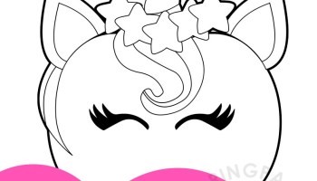 Halloween pumpkin face template coloring page