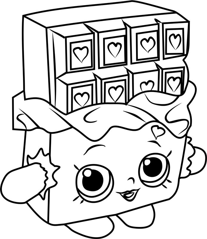 Smores coloring pages