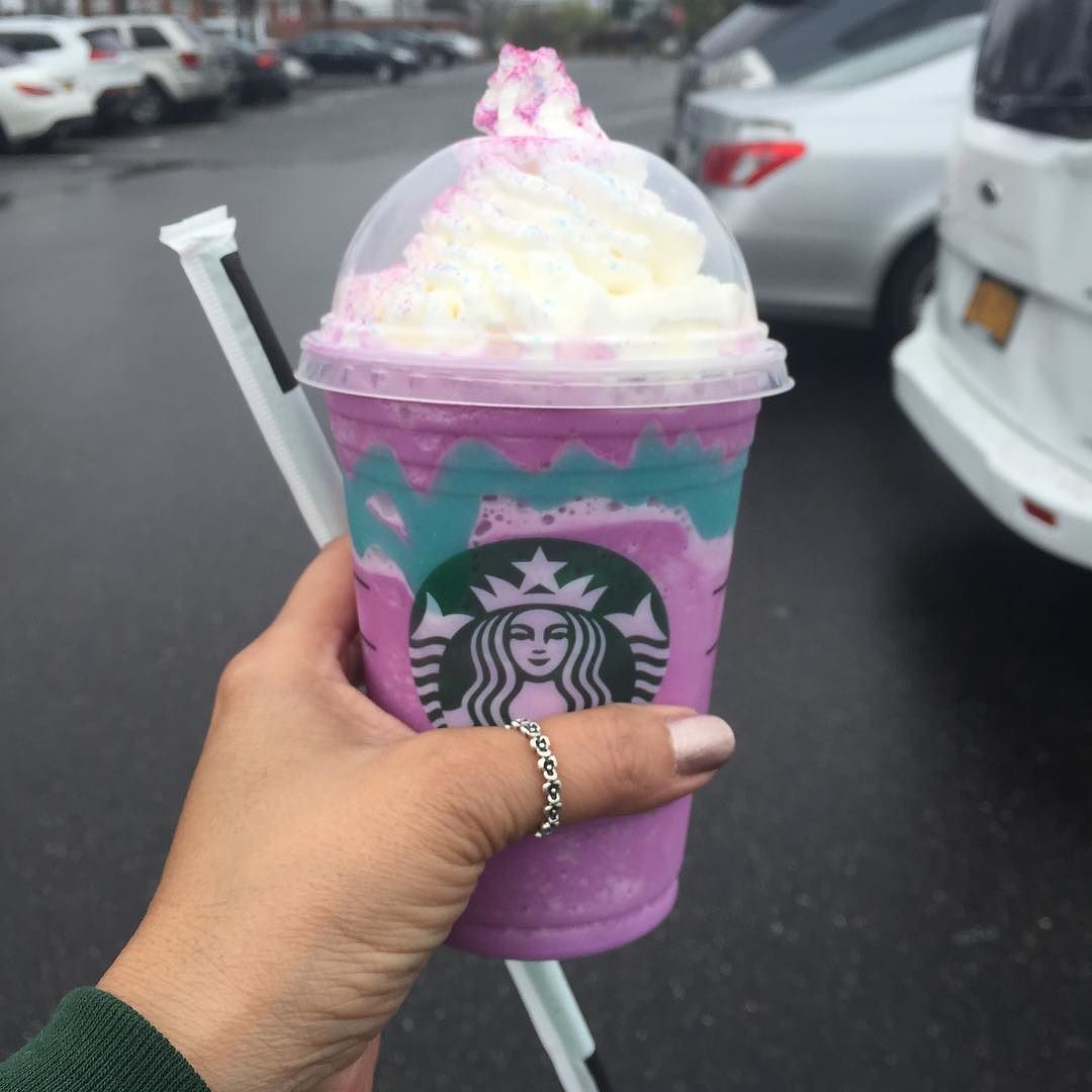 Unicorn frappuccino