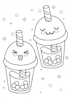 Free printable starbucks coloring pages sheets and pictures for adults and kids girls and boys