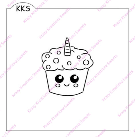 Paint your own unicorn stencil â krazy kreationz sweets