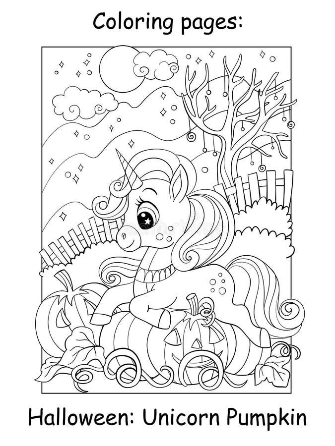 Halloween horse coloring page stock illustrations â halloween horse coloring page stock illustrations vectors clipart