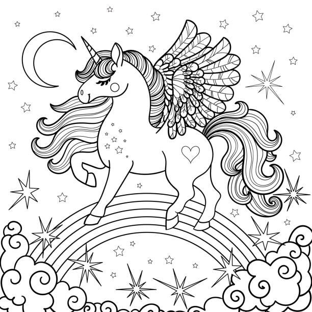 So magical free printable unicorn coloring pages fit for princes and princesses