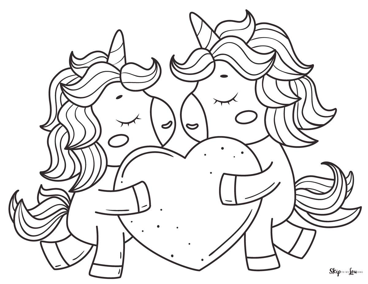 The best free valentines day coloring pages skip to my lou