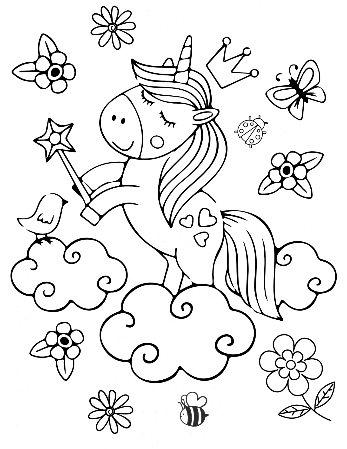 Printable valentines coloring pages