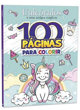 Pãginas para colorir unicãrnio e amigos be