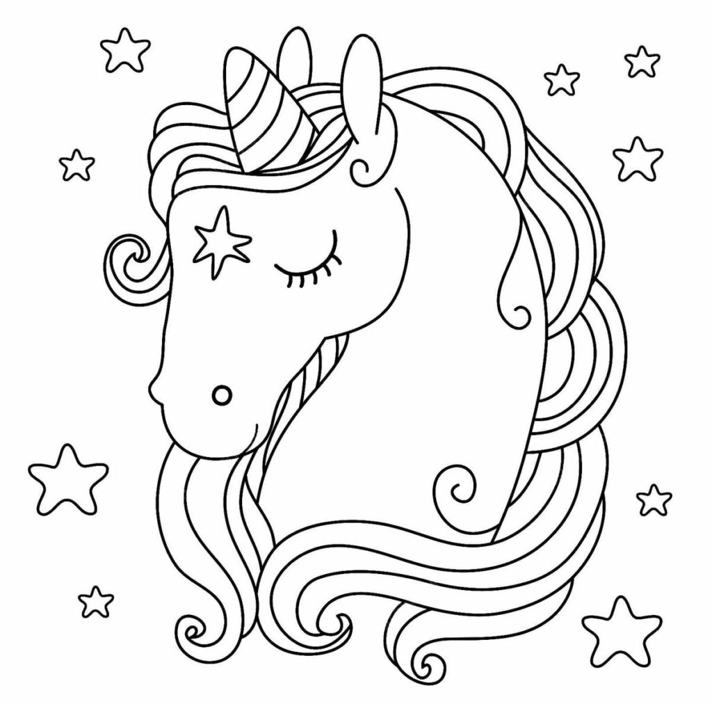 Unicorn coloring pages free printable coloring pages for kids