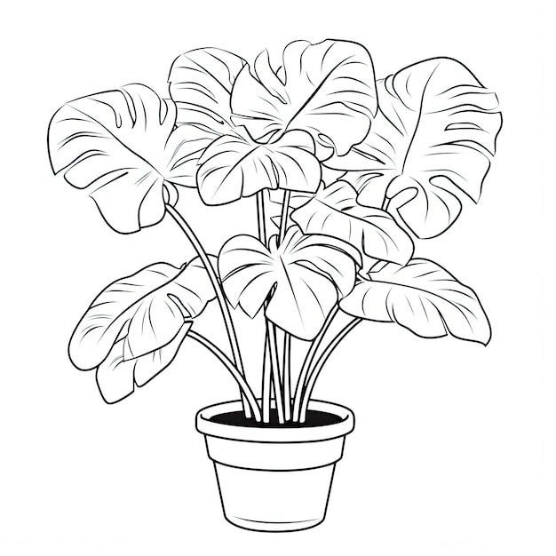 Desenhos incrãveis para portrits e capa de pãginas para colorir foto premium